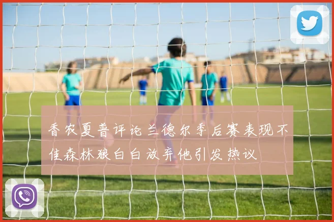香农夏普评论兰德尔季后赛表现不佳森林狼白白放弃他引发热议